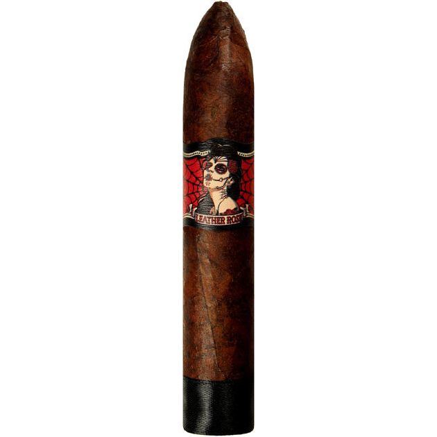 Deadwood Tobacco Leather Rose Torpedo 5.0"x54 by Drew Estate