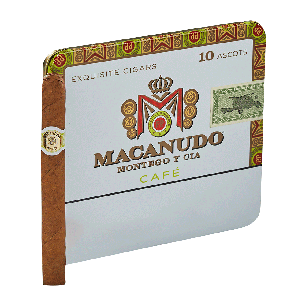 Macanudo Cafe Ascot Cigarillos 4.2"x32